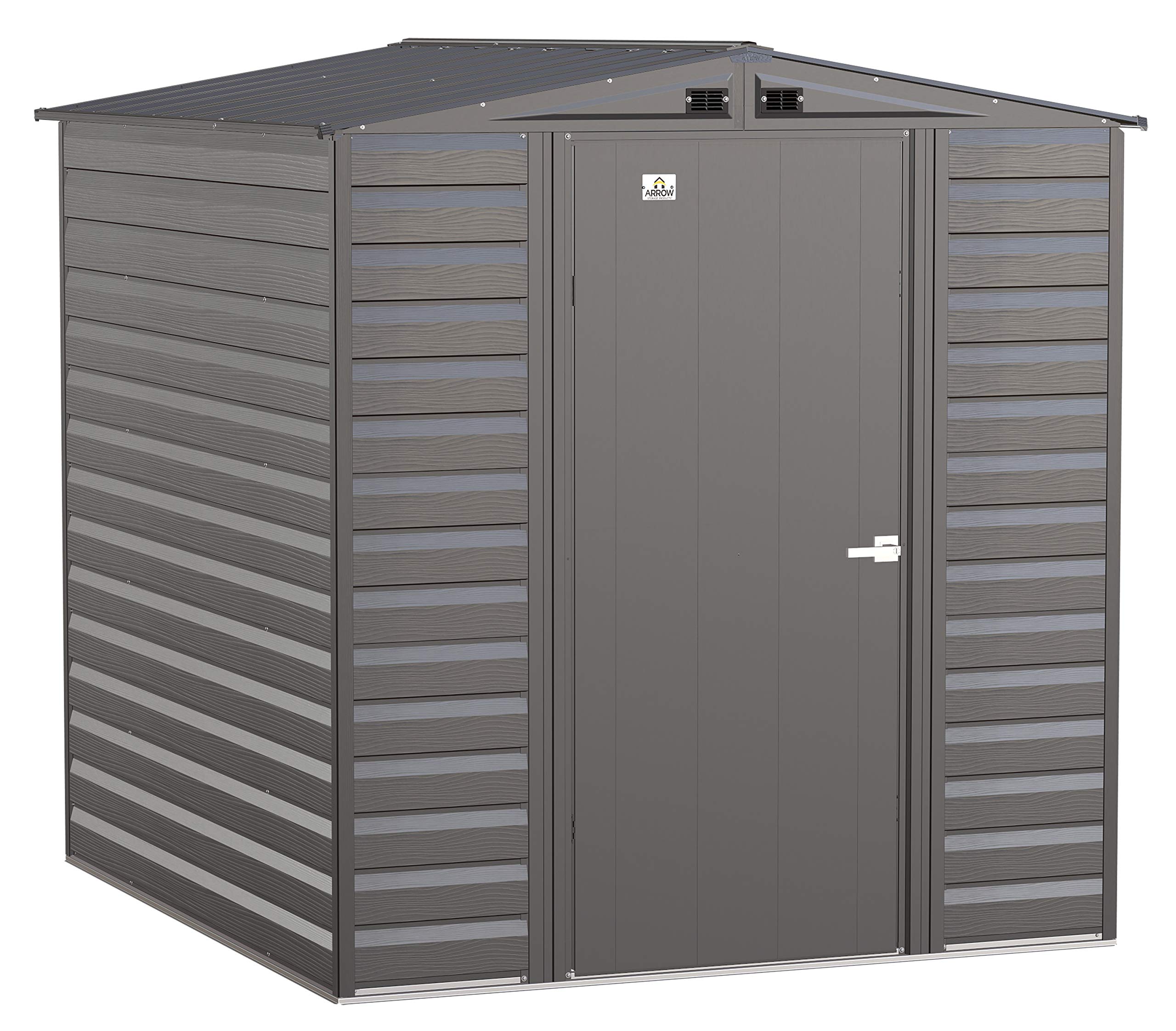 Amazon.com : Arrow Select 6' x 7' Outdoor Lockable Steel Storage